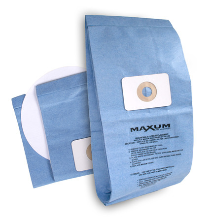 3-Pack Maxum Central Vacuum Paper Bags