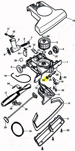 Washer - Bearing - Idler Shaft Assembly