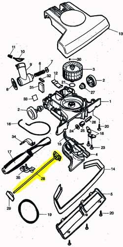 Rod and Bushing SA Shaft Support for TurboCat