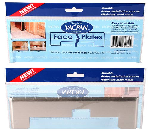 Trim Faceplate for VacPan