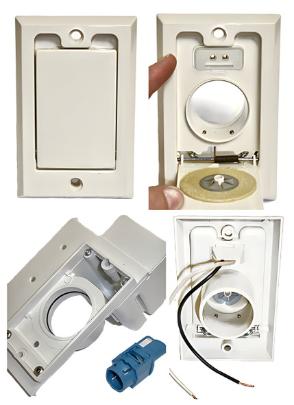 SuperValve Inlet Cover Kit, Square Door