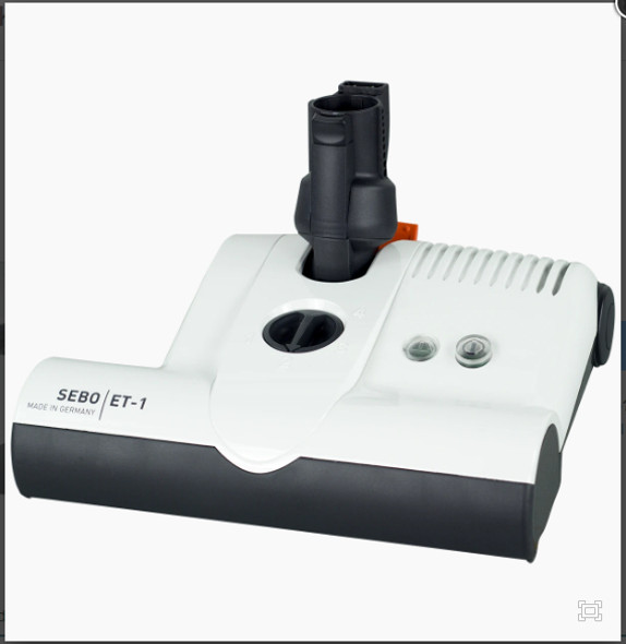 SEBO ET-1 Power Head, with on/off switch, for D4, E3, K3, and C3.1 (white)  