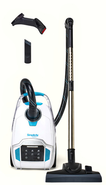 Simplicity Scout Canister Vacuum Cleaner White