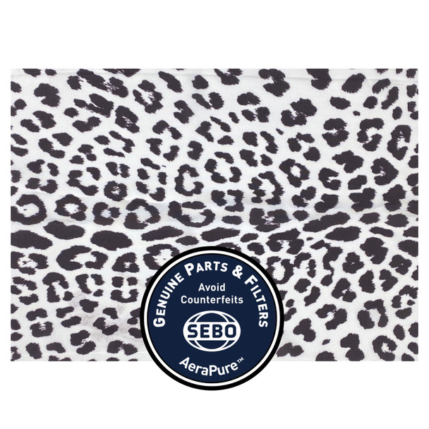 Exhaust Microfilter with textile, for FELIX Wild and DART (black/white, leopard)