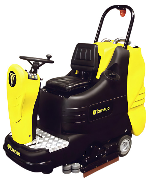 Tornado BD 33/30 Ride-On Automatic Scrubber Complete With Lead Acid Batteries