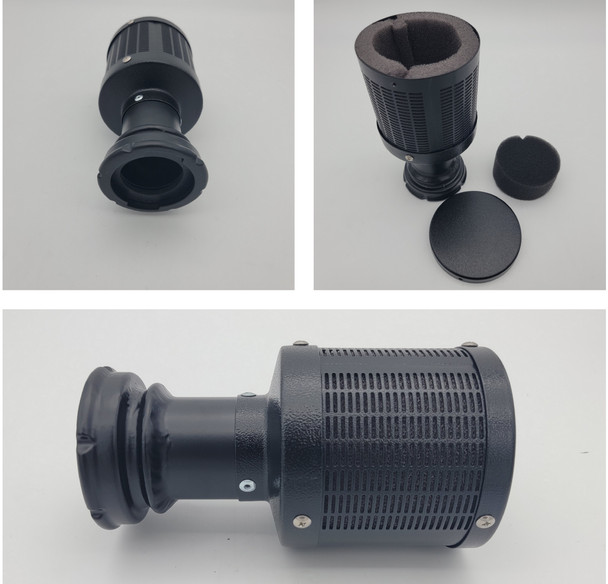 Tornado Jumbo Vac Muffler fits all Electric Motor Models