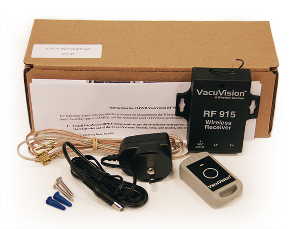 VacuVision RF915 Remote Key Chain Fob and Receiver Kit