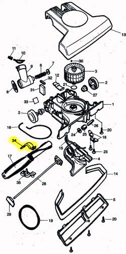 Upper Shroud for Belt for TurboCat