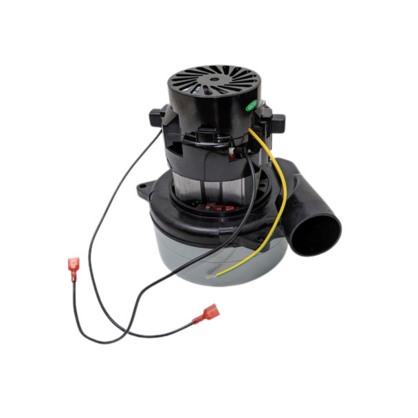 Motor sitting upright.