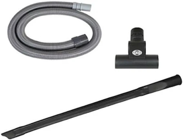  SEBO Upright Value Pack - 3 pieces (9' 2" stretch hose, hand turbo, and 24" crevice tool)