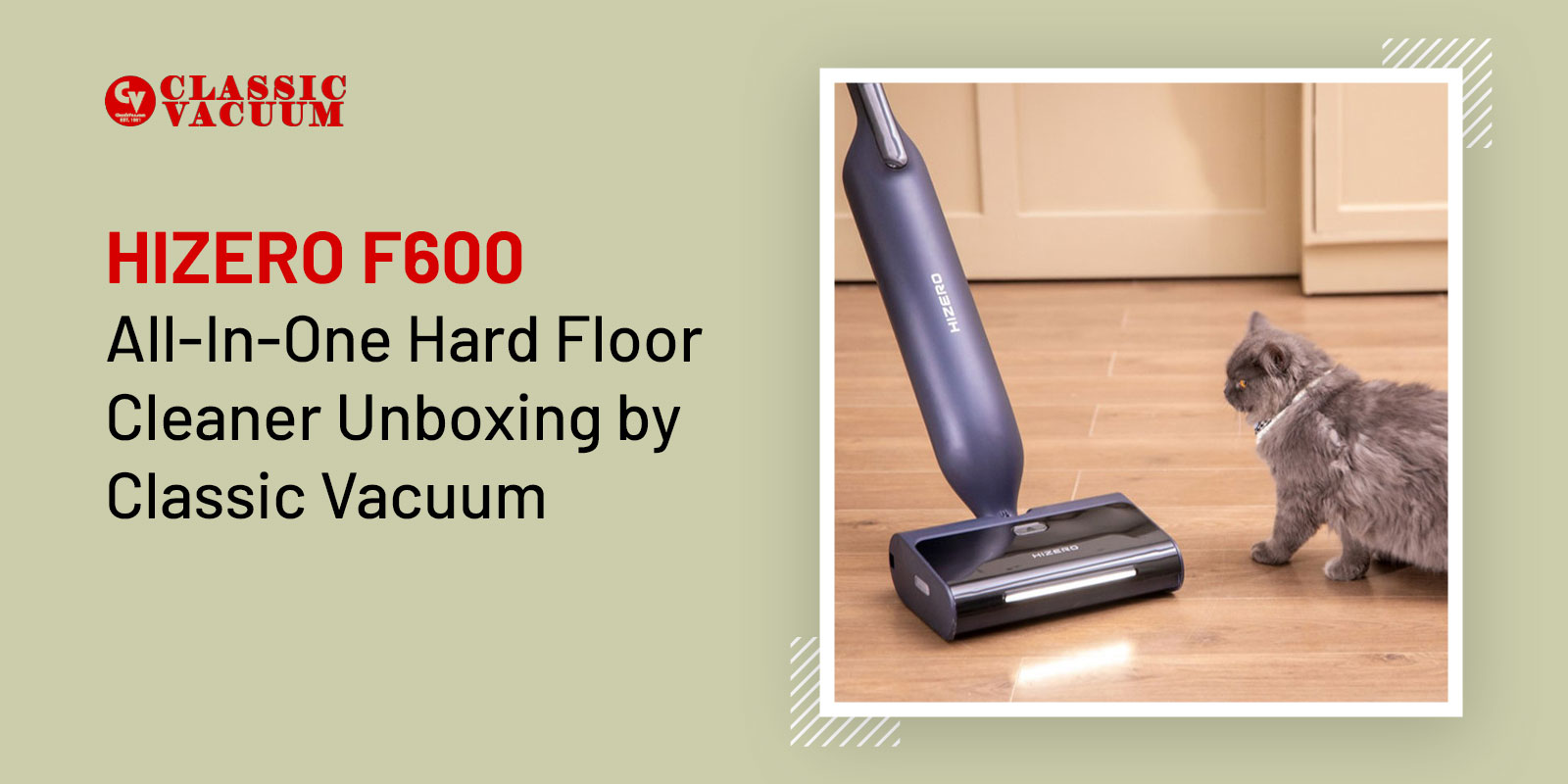 ULTORA F.B ウルトラファットバーナー HIZERO F600 All-In-One Hard Floor Cleaner Unboxing by Classic