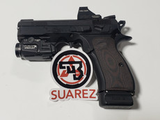 SUAREZ INTERNATIONAL - "HARD TARGET" CZ PROGRAM - 3" DECAL 