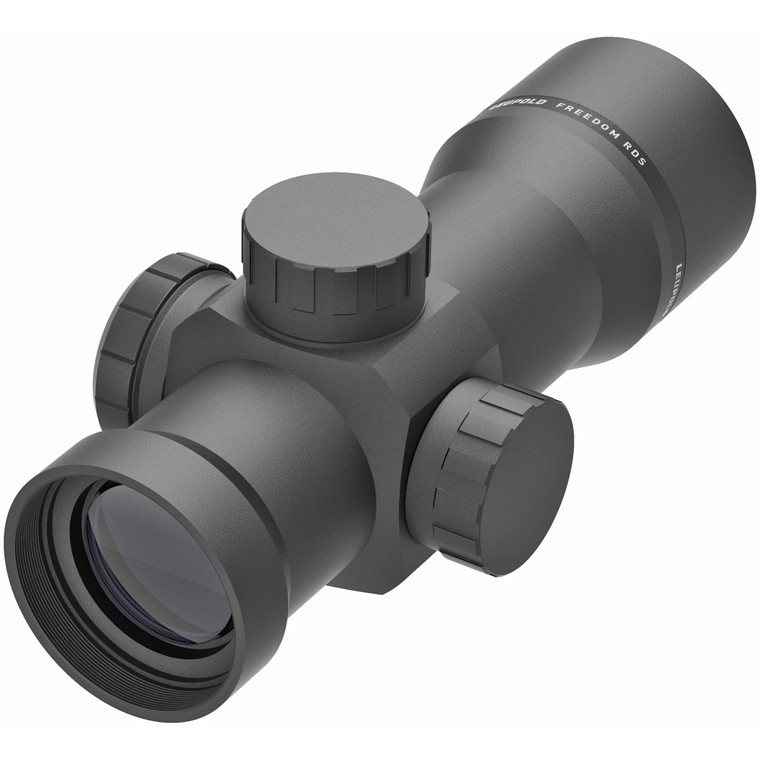 Leupold, Freedom RDS, 1MOA Red Dot, 27mm Objective, 34mm Tube, Matte Black Finish