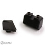 SUAREZ FULL COWITNESS HEIGHT BLACK FRONT AND REAR SIGHTS - FOR GLOCK -