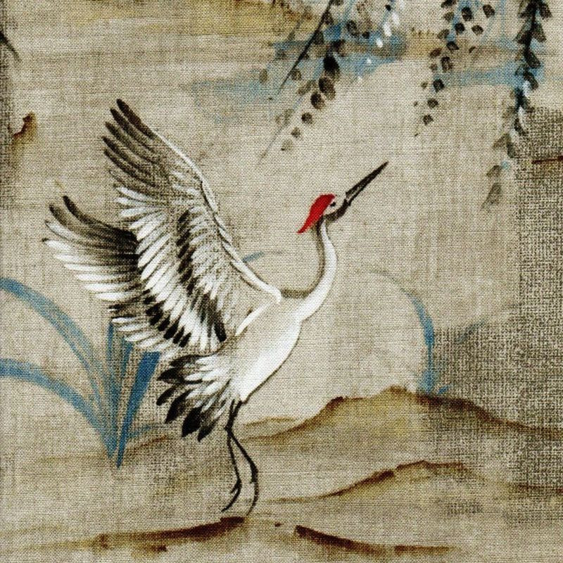 TANCHO PARCHMENT Print Upholstery And Drapery Fabric