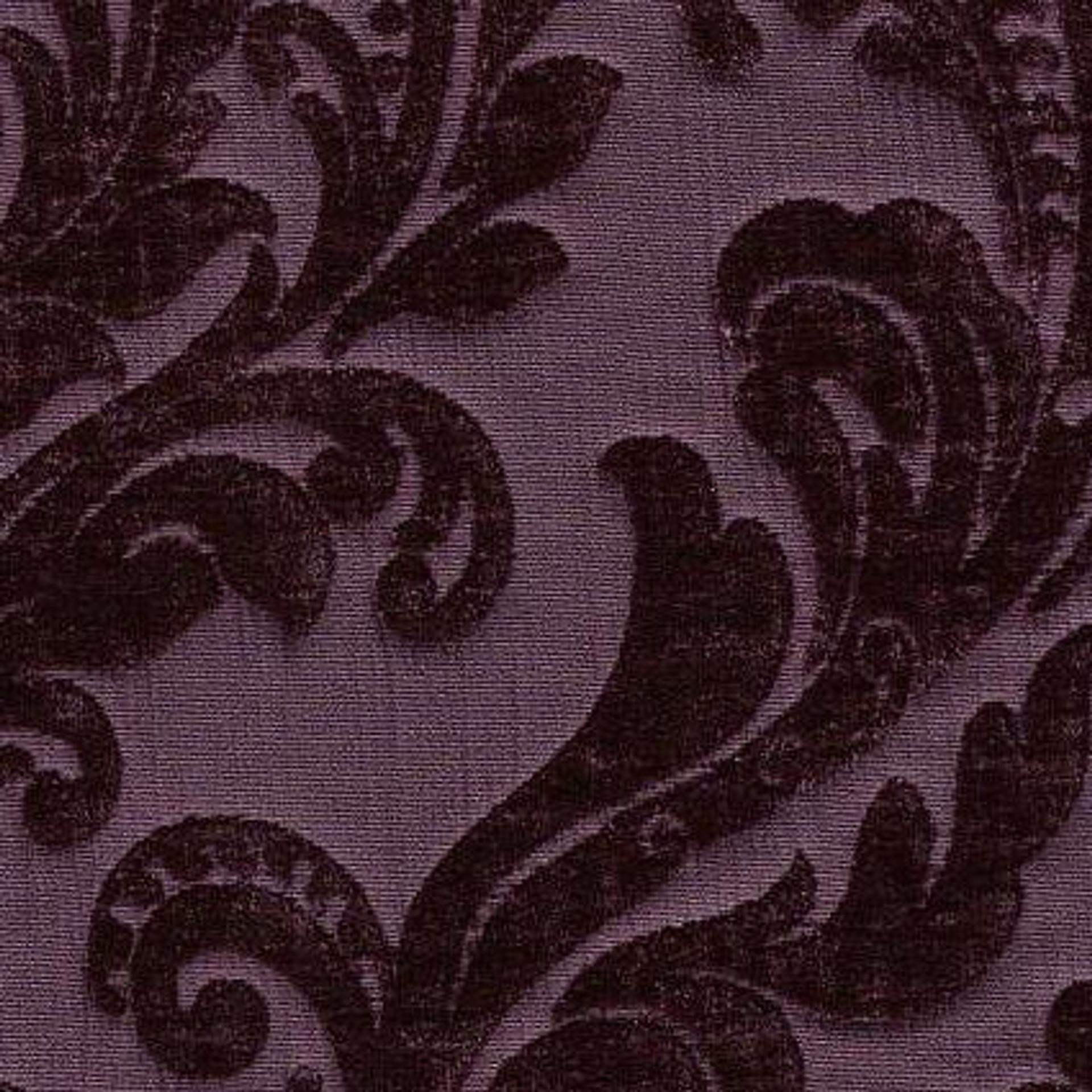 NEIMAN PLUM Chenille Upholstery Fabric