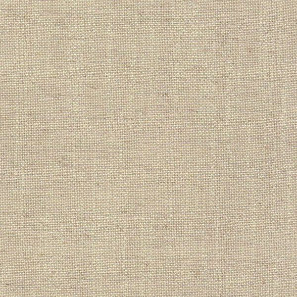 LINO SAND Solid Color Linen Blend Upholstery And Drapery Fabric
