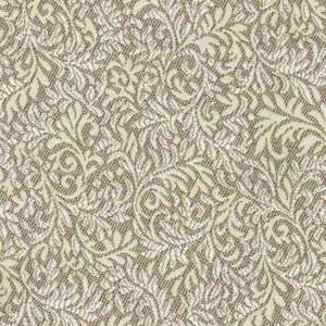 7037811 SOLILOQUY PUTTY Floral Jacquard Upholstery And Drapery Fabric