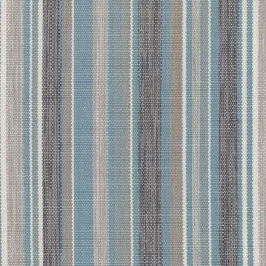 7042314 TAVIRA 043 SKY GREY GREY Stripe Indoor Outdoor Upholstery Fabric