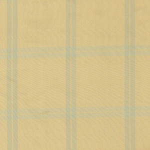 5767312 BENNETT HONEYBEE Plaid Patterned Silk Drapery Fabric