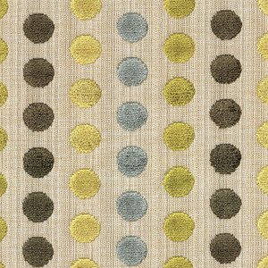 OSLO CAPRI Dot and Polka Dot Velvet Upholstery Fabric