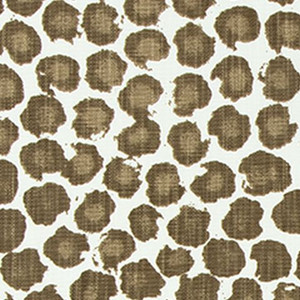 HARLOW - LINEN BLEND FLOCK PRINT BURLAP UPHOLSTERY FABRIC BY THE YARD