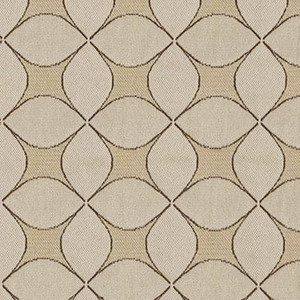 7114312 SAMPSON PEARL Geometric Matelasse Upholstery Fabric