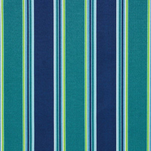 7127111 CHENAULT LAGOON Stripe Print Upholstery And Drapery Fabric