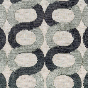 7145914 LINCOLN VAPOR Lattice Velvet Upholstery Fabric