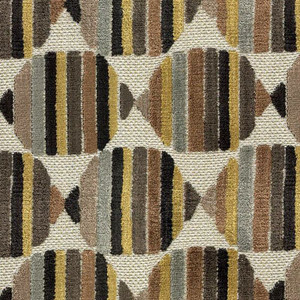 7149611 GORDA AGATE Geometric Velvet Upholstery Fabric