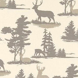 7173211 WILDER LEAD Print Upholstery And Drapery Fabric