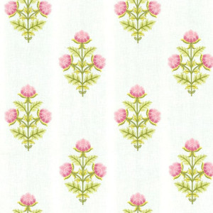 Covington ANISA 73 PETAL Floral Embroidered Drapery Fabric