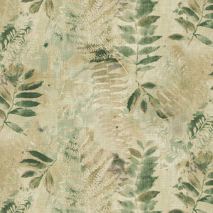 P/K Lifestyles FERN SONG TOURMALINE 471830 Floral Print Upholstery And Drapery Fabric