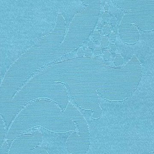 6782422 DAMASCO 62 55IN PARADISE BLUE Floral Damask Upholstery And Drapery Fabric