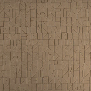 7189711 DANZ CAMEL Geometric Velvet Upholstery Fabric