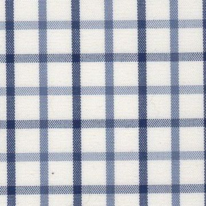 Richloom Solarium NASH LAPIS Check Indoor Outdoor Upholstery And Drapery Fabric