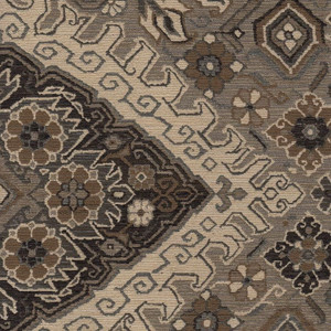 7189011 KASHAN DUSK Floral Linen Blend Upholstery Fabric