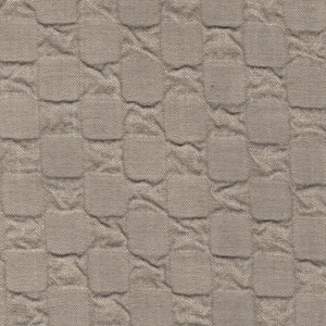 2010811 EPPO SIMPLY TAUPE Check Linen Blend Upholstery And Drapery Fabric