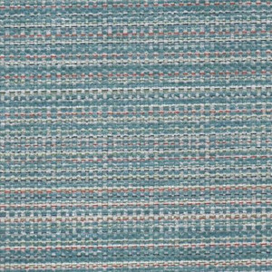 Sunbelievable KEITH AQUA Stripe Indoor Outdoor Upholstery Fabric