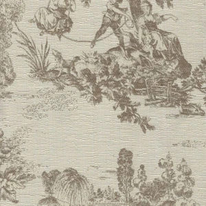 2028412 GWEN STORM DRIFTWOOD Toile Upholstery And Drapery Fabric