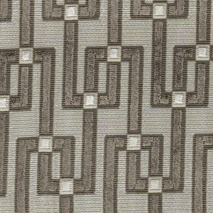 2023212 EPINGLE BR MINK Lattice Velvet Upholstery Fabric
