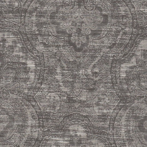 2024414 HEIRLOOM PAISLEY MUSHROOM Floral Damask Upholstery And Drapery Fabric