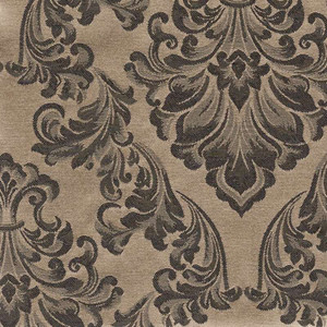 6432216 ANDOVER BRONZE Floral Damask Upholstery And Drapery Fabric