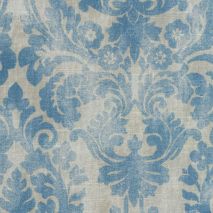Waverly VINTAGE ESSENCE CHAMBRAY 682021 Floral Print Upholstery And Drapery Fabric