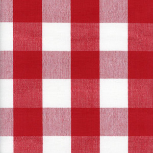 6624114 LYME BERRY/WHITE Buffalo Check Upholstery And Drapery Fabric