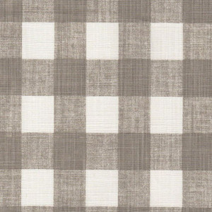 Brown tan checked fabric gingham tea stained RT-Chest- DC34