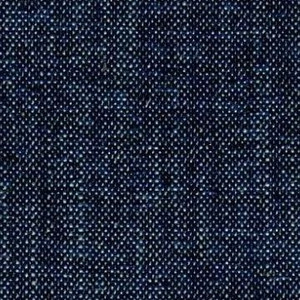 6743325 MARTIN INDIGO Solid Color Linen Blend Upholstery Fabric