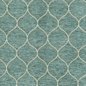 6743512 JUDITH MIST Lattice Chenille Upholstery Fabric