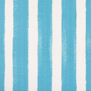 Premier Prints BECKY AQUA Stripe Outdoor Occasional Use Upholstery And Drapery Fabric