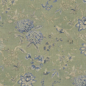 Waverly LUCCHESE OREGANO 681661 Floral Linen Blend Upholstery And Drapery Fabric